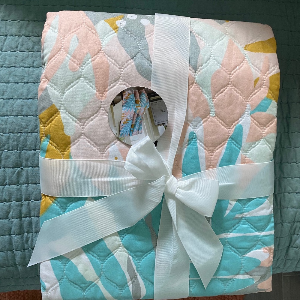 NWT Quilted Throw 50”x70”